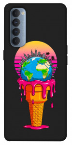 Чехол Ice cream planet для Oppo Reno 4 Pro