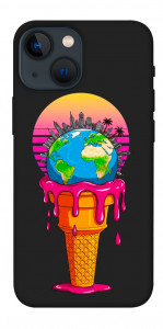 Чохол Ice cream planet для iPhone 13 mini