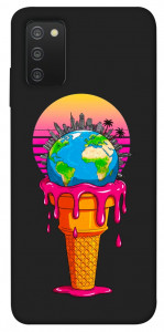 Чехол Ice cream planet для Galaxy A03s