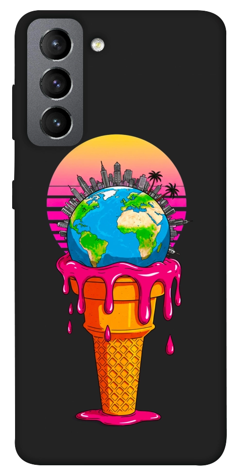 Чохол Ice cream planet для Galaxy S21 FE