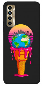 Чехол Ice cream planet для TECNO Camon 17P