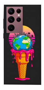 Чохол Ice cream planet для Galaxy S22 Ultra