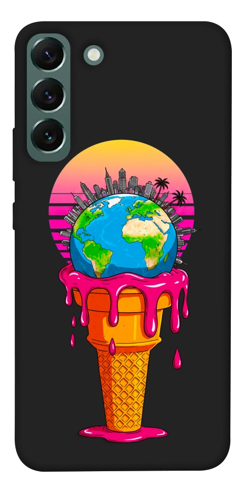 Чехол Ice cream planet для Galaxy S22+