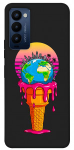 Чехол Ice cream planet для Tecno Camon 18 P