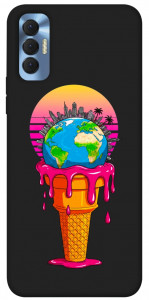 Чохол Ice cream planet для TECNO Spark 8P