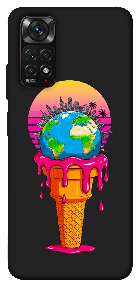Чехол Ice cream planet для Xiaomi Redmi Note 11 (Global)