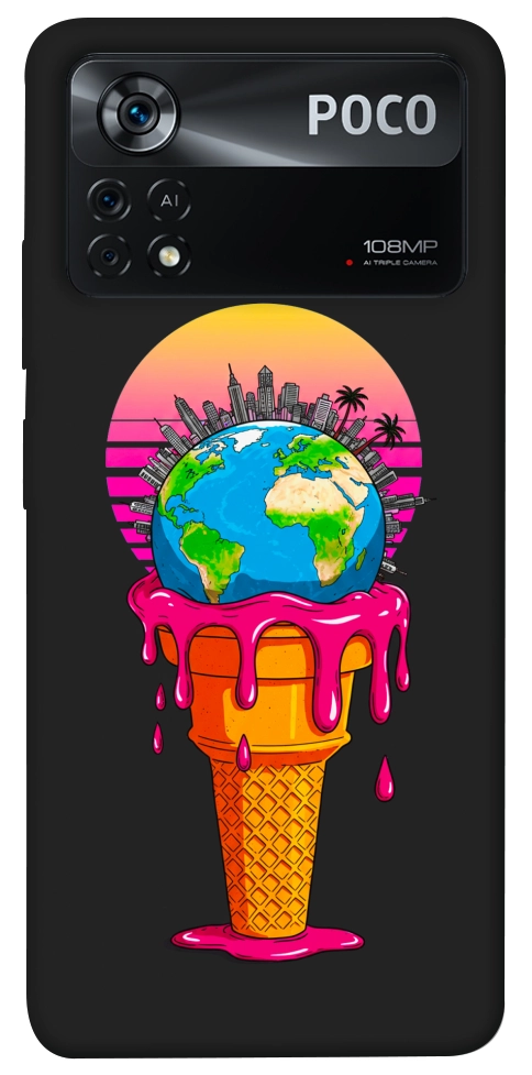 Чехол Ice cream planet для Xiaomi Poco X4 Pro