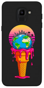 Чохол Ice cream planet для Galaxy J6 (2018)