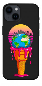 Чехол Ice cream planet для iPhone 14