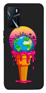 Чехол Ice cream planet для Oppo A16s