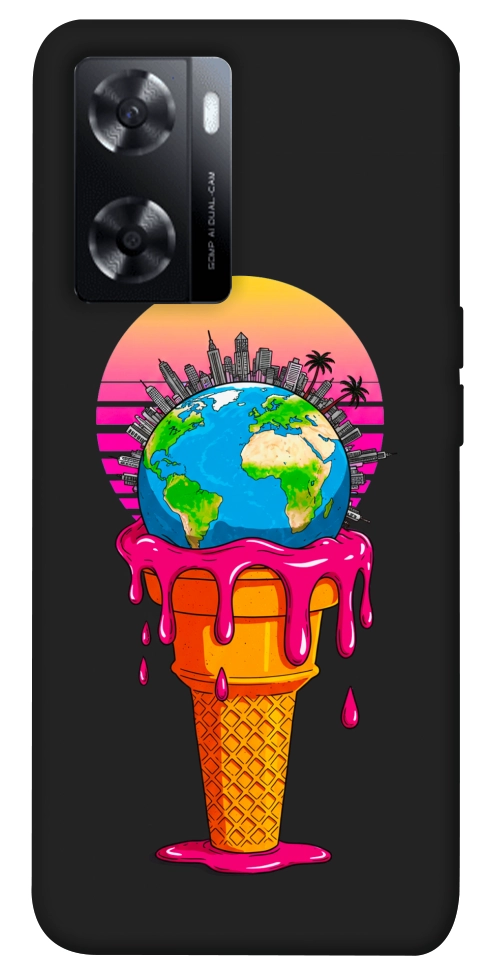 Чохол Ice cream planet для Oppo A57s