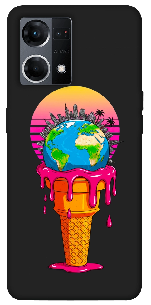 Чехол Ice cream planet для Oppo Reno 7 4G