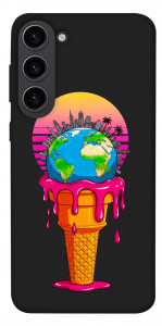 Чехол Ice cream planet для Galaxy S23