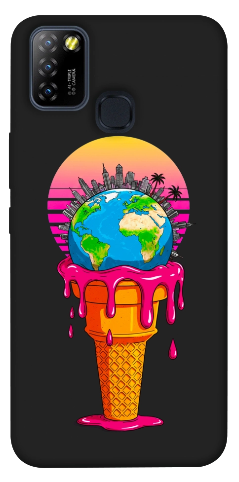 Чехол Ice cream planet для Infinix Hot 10 Lite