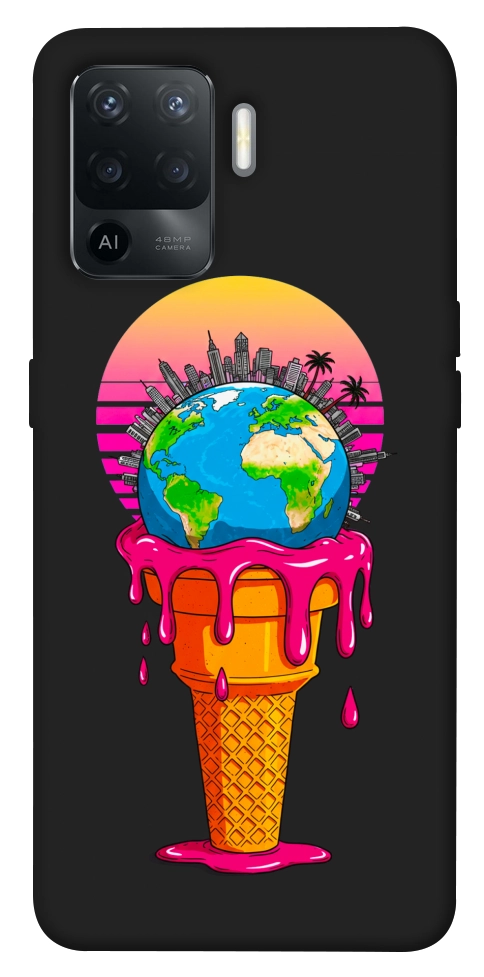Чехол Ice cream planet для Oppo Reno 5 Lite