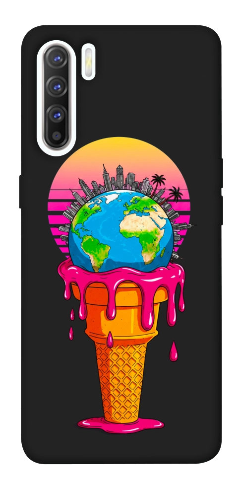 Чехол Ice cream planet для Oppo Reno 3