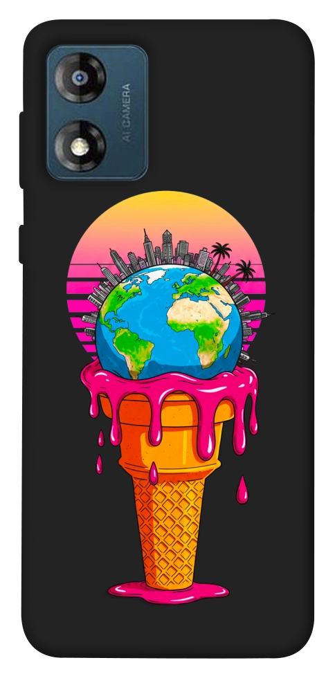 Чехол Ice cream planet для Motorola Moto E13