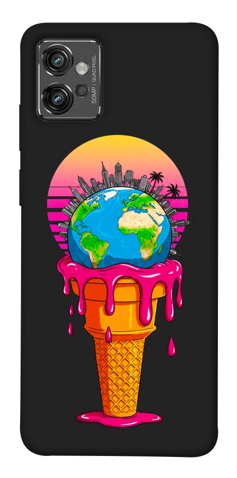 Чохол Ice cream planet для Motorola Moto G32