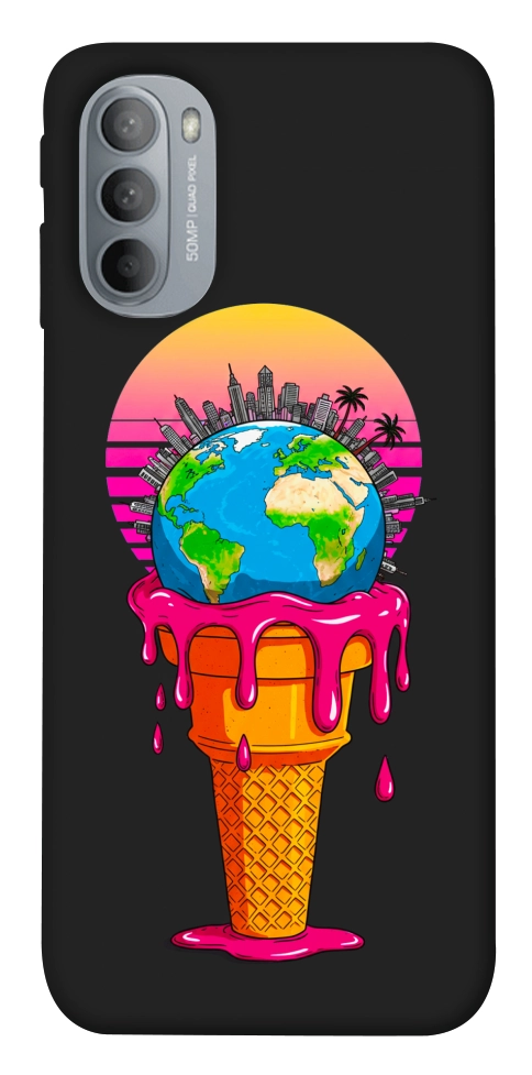 Чехол Ice cream planet для Motorola Moto G31