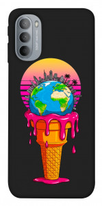 Чехол Ice cream planet для Motorola Moto G31