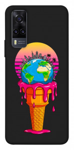 Чехол Ice cream planet для Vivo Y31