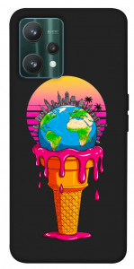 Чехол Ice cream planet для Realme 9 Pro