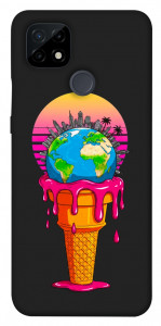 Чехол Ice cream planet для Realme C21