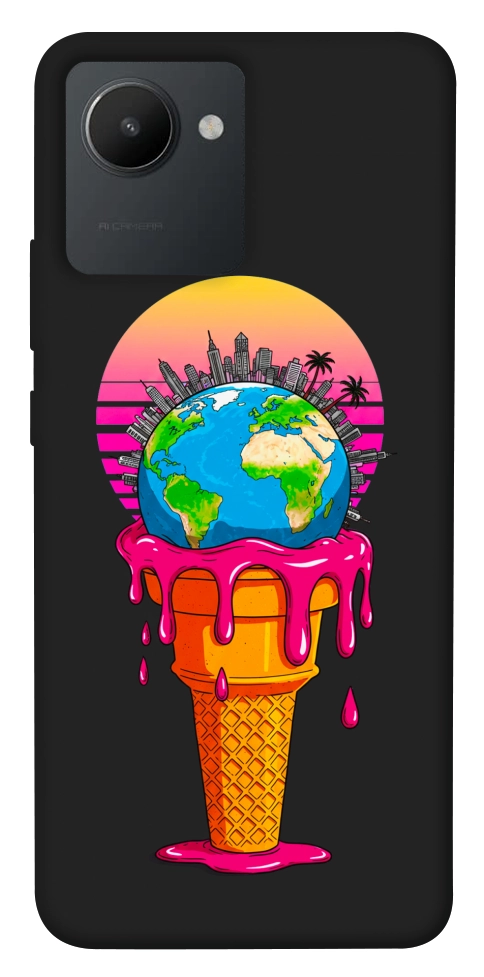 Чехол Ice cream planet для Realme C30