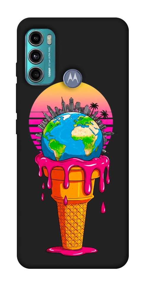 Чехол Ice cream planet для Motorola Moto G60