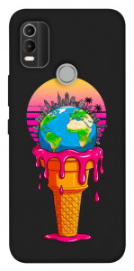 Чехол Ice cream planet для Nokia C21 Plus
