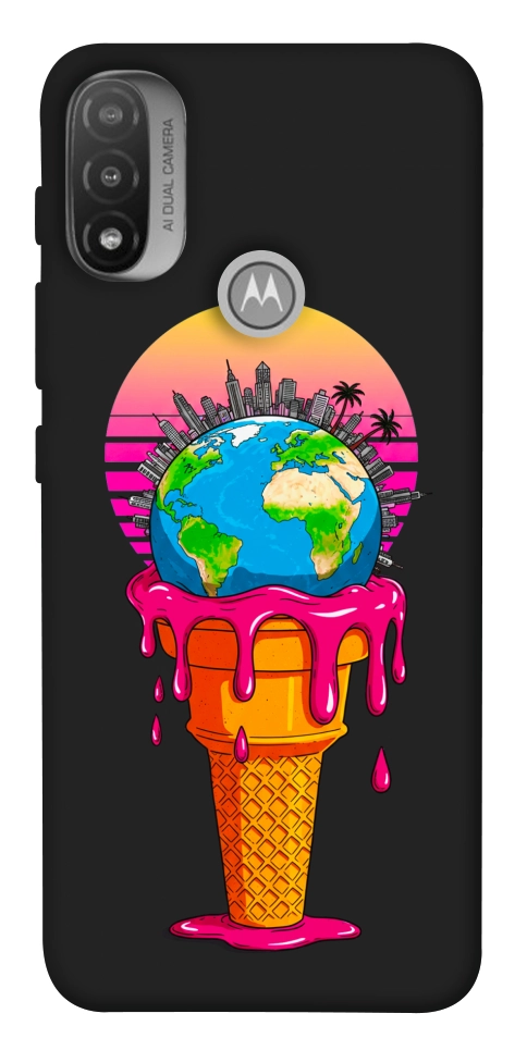 Чехол Ice cream planet для Мotorola Moto E20