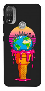Чехол Ice cream planet для Мotorola Moto E20