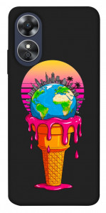 Чехол Ice cream planet для Oppo A17