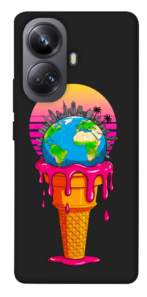 Чехол Ice cream planet для Realme 10 Pro+