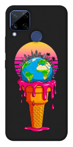 Чехол Ice cream planet для Realme C15