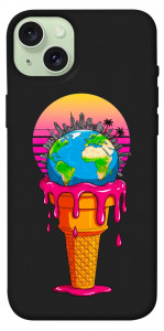 Чохол Ice cream planet для iPhone 15 Plus