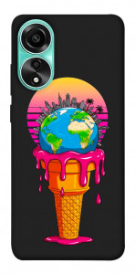 Чехол Ice cream planet для Oppo A78 4G