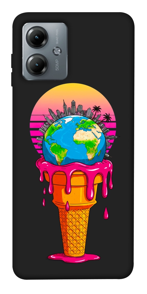Чохол Ice cream planet для Motorola Moto G14
