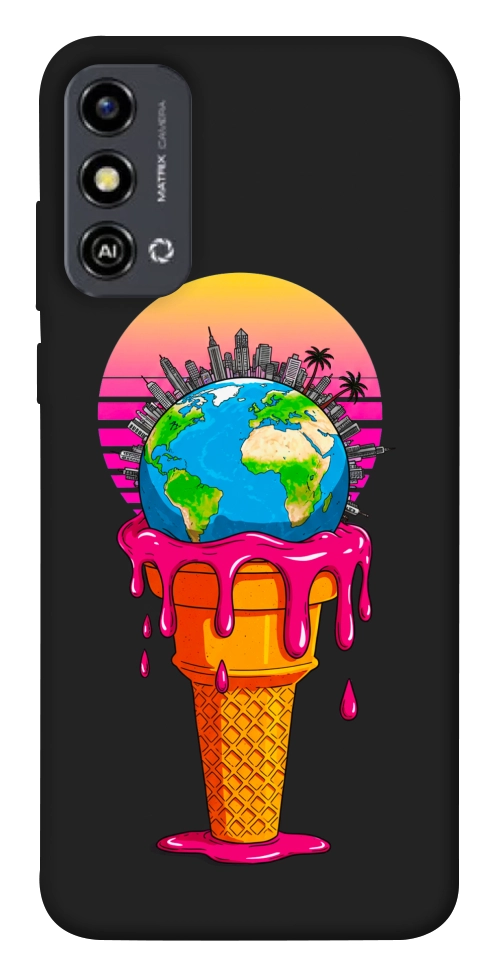 Чехол Ice cream planet для ZTE Blade A53