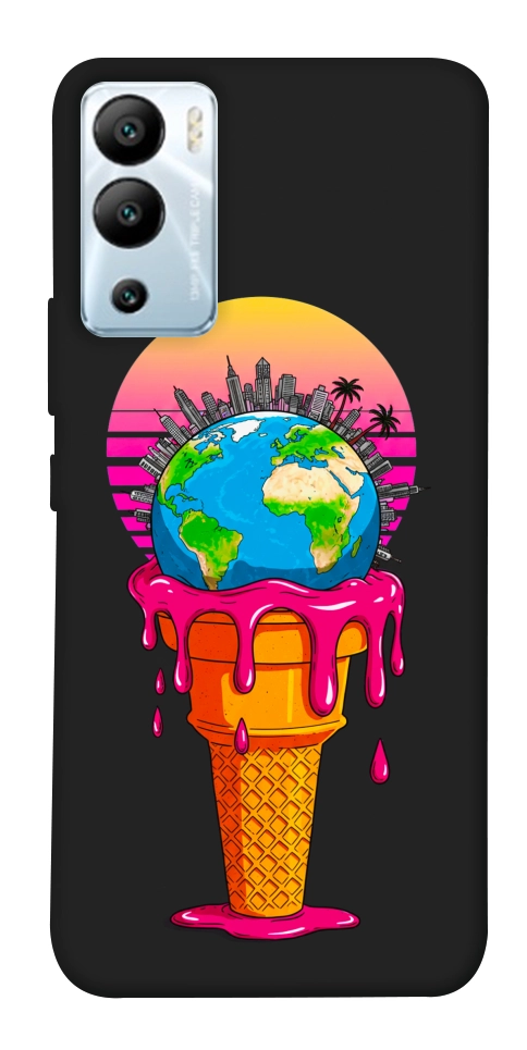 Чехол Ice cream planet для Infinix Hot 12i