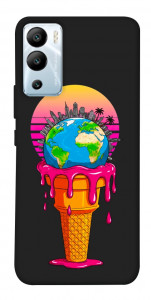 Чехол Ice cream planet для Infinix Hot 12i