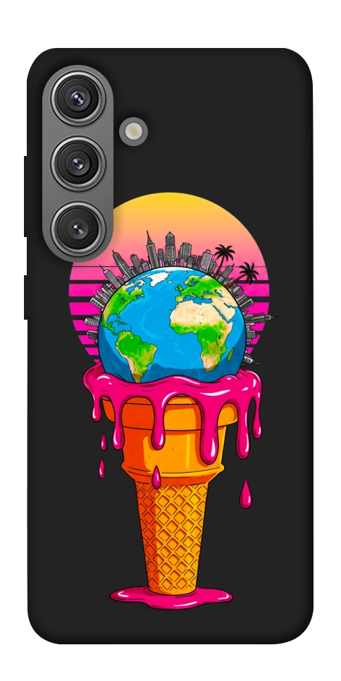Чехол Ice cream planet для Galaxy S24+
