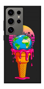 Чехол Ice cream planet для Galaxy S24 Ultra