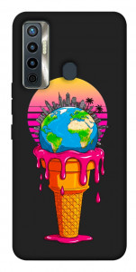 Чохол Ice cream planet для TECNO Camon 17