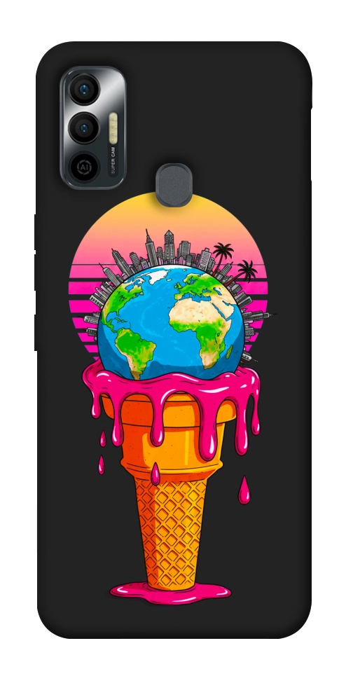 Чохол Ice cream planet для TECNO Spark 7