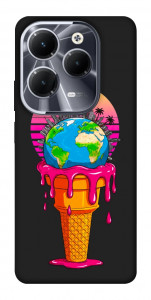 Чехол Ice cream planet для Infinix Hot 40 Pro