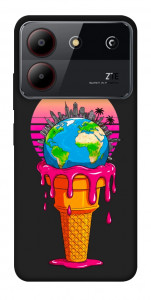 Чехол Ice cream planet для ZTE Blade A54 4G