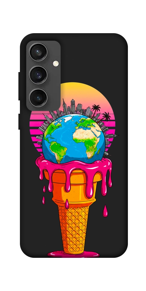 Чохол Ice cream planet для Galaxy S24 FE