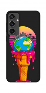 Чохол Ice cream planet для Galaxy S24 FE