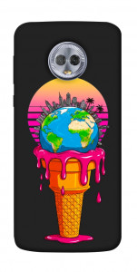 Чехол Ice cream planet для Motorola Moto G6 Plus